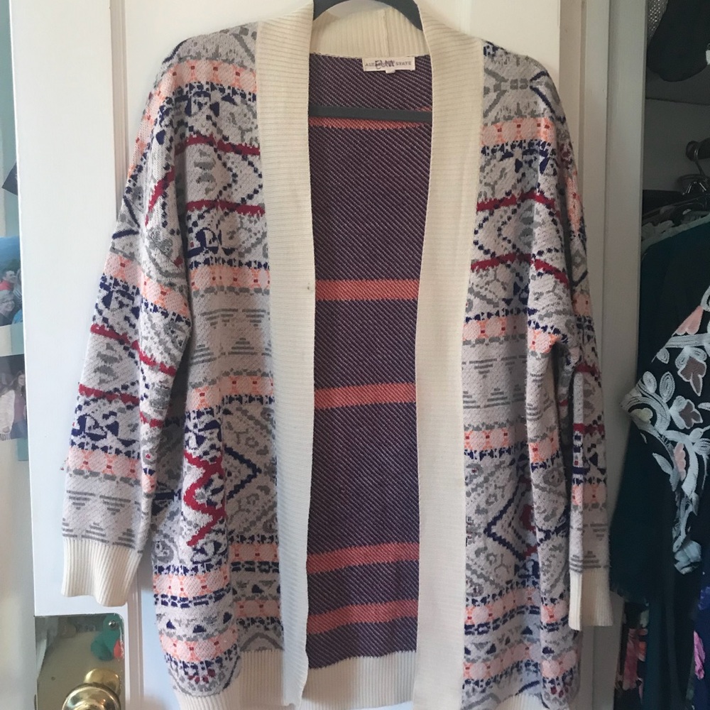 Altard State oversized sweater cardigan